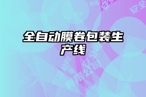全自動(dòng)膜卷包裝生產(chǎn)線(xiàn)